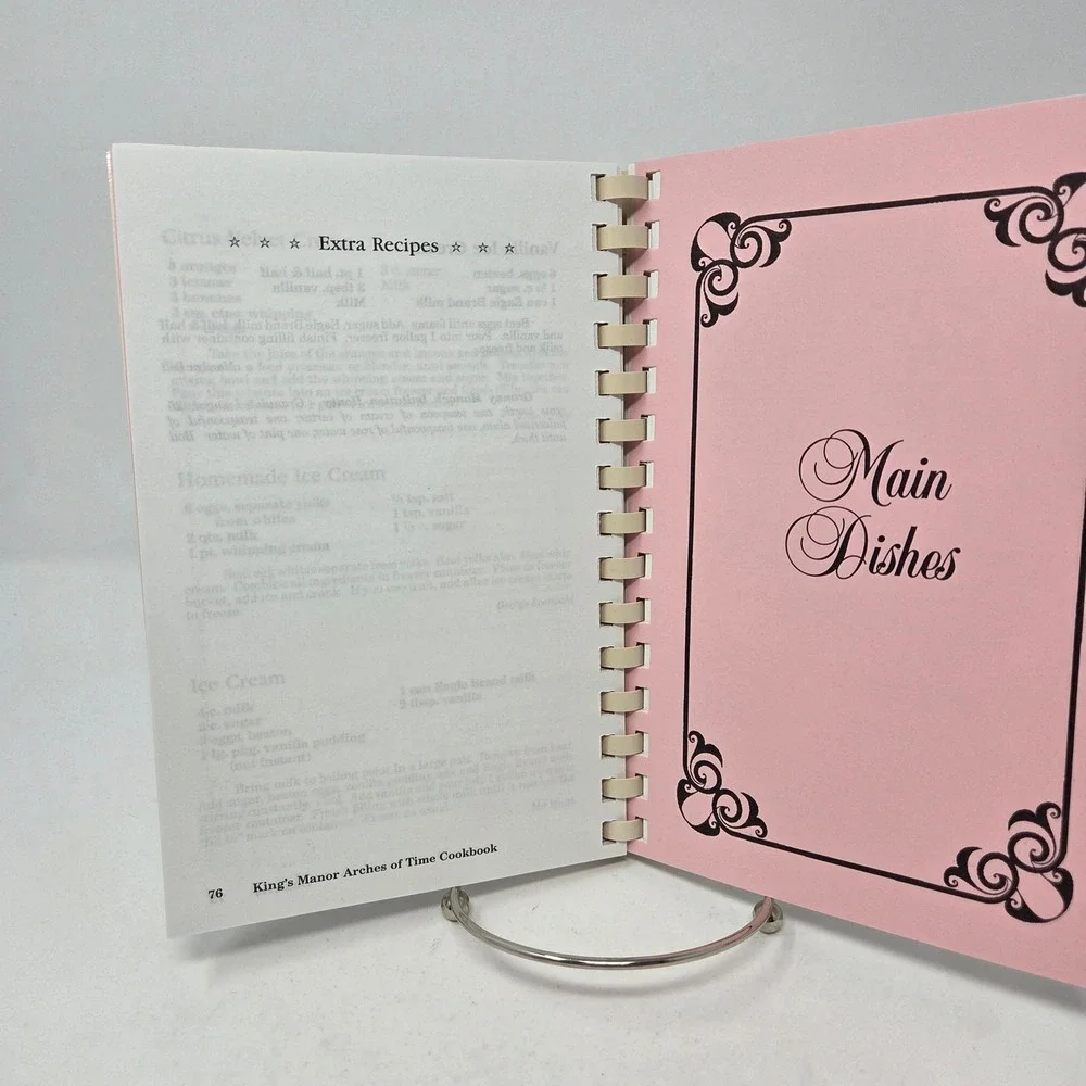 Kings Manor Arches of Time Cookbook Hereford Texas Methodist Home Recipes 2000